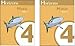 Horizons Math 4 SET of 2 Student Workbooks 4-1 and 4-2
