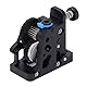 Extruder-Kit aus Aluminiumlegierung, 3D-Drucker-Extruder-Kit, Übersetzungsverhältnis 9,5:1, Kompatibilität mit PLA-ABS-Filamenten, Unterstützt Lang- und Kurzstreckendruck für