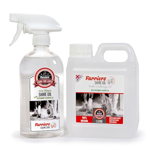 Farriers Equine Care Shire Oil Twin Pack for Horses