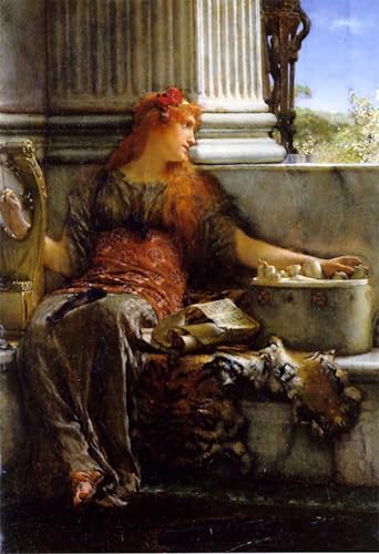Toile Alma-Tadema poésie artistique pour sublimer votre décoration de bureau