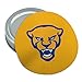University of Pittsburgh Secondary Logo Round Rubber Non-Slip Jar Gripper Lid Opener