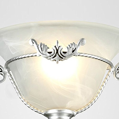 Batte En Verre Vintage bedsides mur Lampe Pastoral européenne salon mur Lampes chambre couloir lampe murale