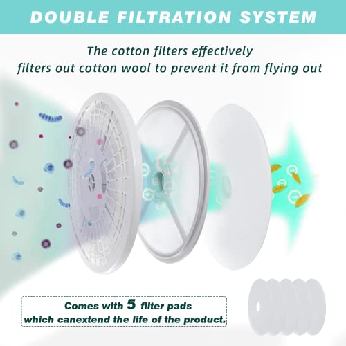 YOLENY Electric Portable Compact Laundry Dryer 1.6 cu.ft, 9 lbs Load Stainless Steel Portable Dryer, 4 Drying Mode, Cold Air Care, for Apartments, White