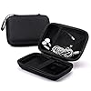 Disco duro externo Estuche de transporte portátil Digital Gadget Case Impermeable Negro