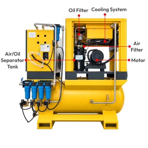 LRSD All In One Screw Air Compressor