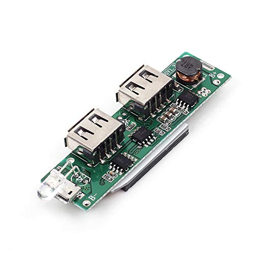 Módulo Cargador Power Bank 5V LCD 2 USB 2.1A miniatura 2