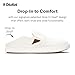 OLUKAI Pehuea Women's Slip On Sneakers, Casual Everyday Shoes with Easy On & Off Design, Breathable Mesh & Drop-in Heel, All-Day Comfort & Support, Bright White/Bright White, 8