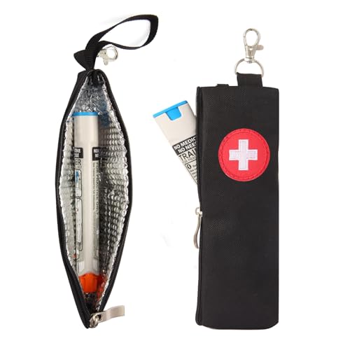 GENCAM EpiPen Carrying Case 2-Pack with Carabiner
