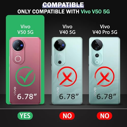Image of Shockproof Case for Vivo V50 5G / V50e 5G / T4R 5G / iQOO Z10R 5G | Full Camera Protection | TPU Flexible Back Cover for Vivo V50 5G / V50e 5G / T4R 5G / iQOO Z10R 5G (Matte Black)