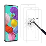 panzerglas schutzfolie für samsung galaxy s9 plus 【HD Klarheit】Hochtransparenter und extrem klarer Bildschirmschutz aus Glas für Samsung Galaxy A51 / Samsung Galaxy M31S, sorgt für schnelle Reaktion und 100% genaues Berühren des Bildschirms.