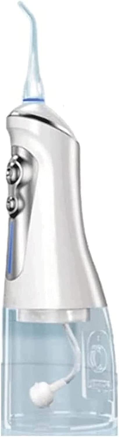 Tooth Cleaner Water Pick Teeth Cleaner USB Charging Dental Irrigator with Mode 4 Nozzles Waterproof Water Dental Flosser