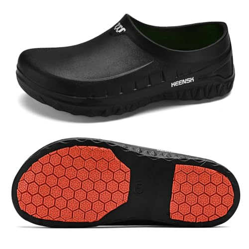 Armadillo Chef Shoes for Men 2025 Newly Slip Resistant, Lightweight Waterproof Armadillo Clogs for Women, Ideal Work Shoes for Kitchens C Black