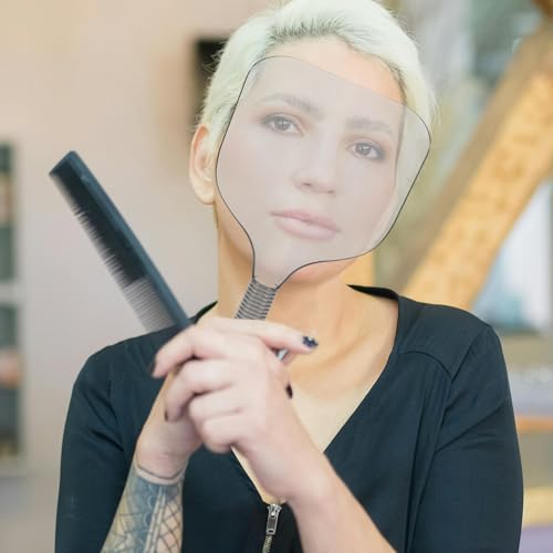 Protector para cabello con mango y pantalla facial miniatura 4