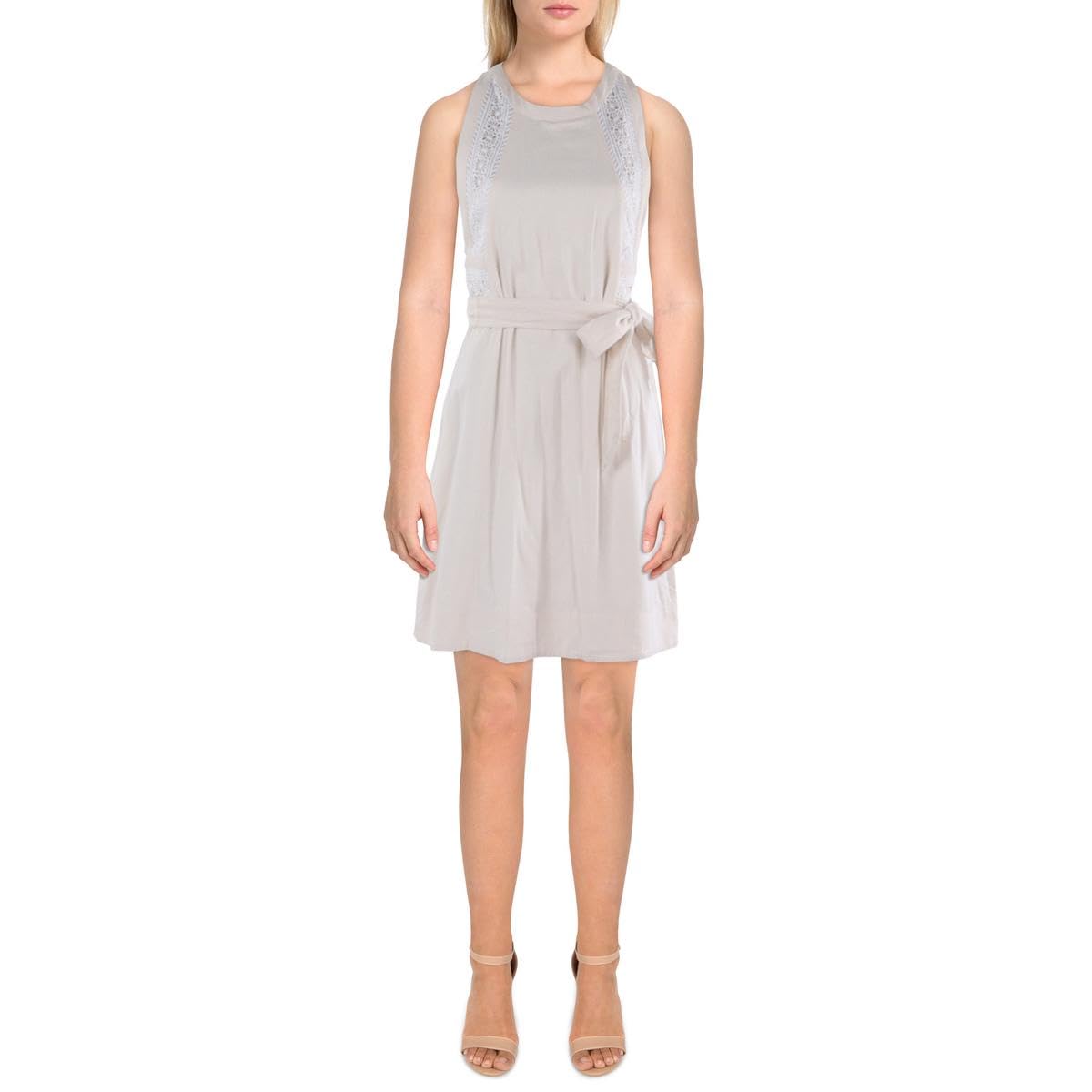 Robe A-line BCBGeneration raffinement du col bijou texturé - 3