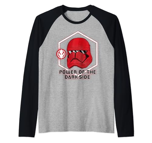 Star Wars Sith Trooper Power Raglan Maillot Coton Bicolore
