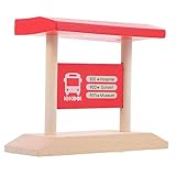 Simulationsbahnsteig: der dekorative bahnsteig kann die praktischen fähigkeiten und die vorstellungskraft von kindern fördern.