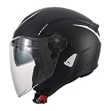 UFO PLAST Helm Urban Spirit Demi-Jet Schwarz S