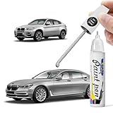 XTryfun 354 Titan Silver Touch Up Paint Compatible with BMW, DIY Car Paint Scratch Repair, Quick &