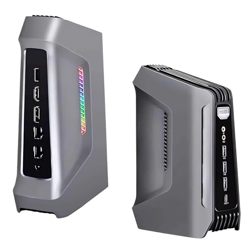 AI Gaming Mini PC 14ª Intel Ultra 7 155H 16C/22T Thunderbolt4 2xDDR5 2xPCIe 2x2.5G LAN Windows 11 RGB computadora WiFi6