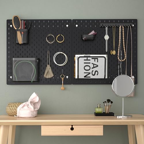 Miniatura 6 de Tablero De Clavijas Ikea Skådis, 56 X 56 Cm, Negro