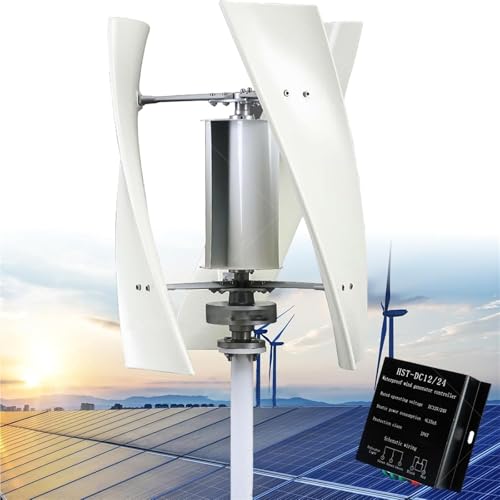 Éolienne verticale portable 24V pour le camping-car et les sorties nature