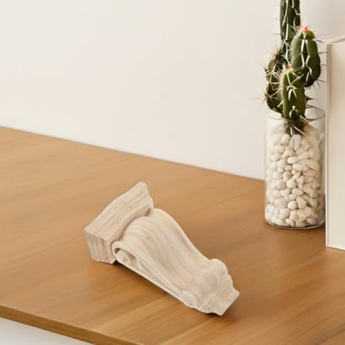 Ménsulas talladas de madera para decorar chimeneas y crear dormitorios acogedores 5