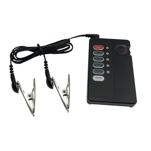 Electric Shock Nipple Clip Chain - Nipple Clamps Adjustable Current Level Electric Nipple Clamps, Nipple Jewelry Non Piercing, Suitable For Ladies Own Use And Flirting With Couples Style One Ffk1 #TOP2