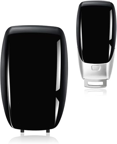 Carcasa para llave de batería para Mercedes-Benz A220 E63S AMG Clase E CLS Clase 2018 GLE 350 2019 2020 2021, color negro, Negro -