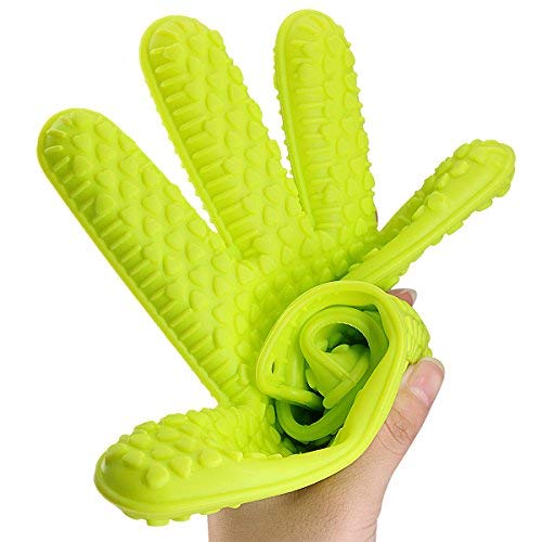 Bbq Grilling Gloves Oven Mitts Gloves For Cooking Baking Barbecue Potholder (Green) #TOP3