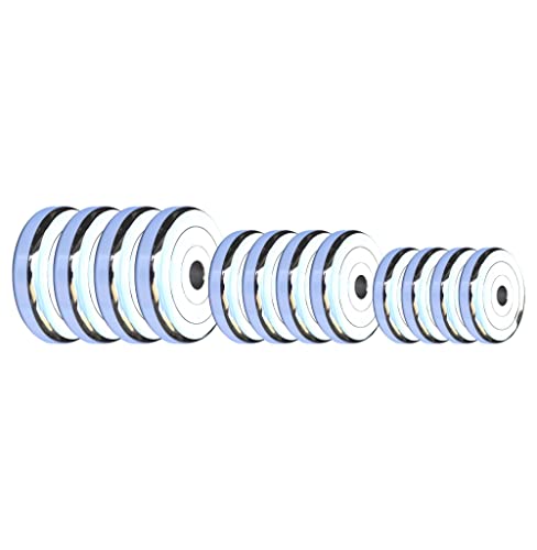 Image of Kore RW Steel Plate-SB-30KG (2 KG X 4 + 2.5 KG X 4 + 3 KG X 4) Weight Plate, Black