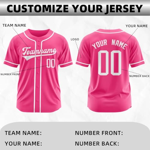 Camiseta personalizada de béisbol para hombres, mujeres y jóvenes miniatura 3