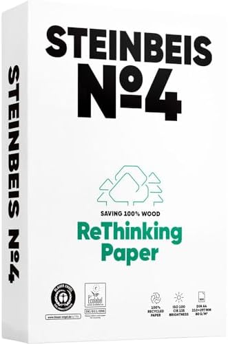 STEINBEIS No. 4 99900644 Universal Printer Copier Paper DIN A4 80 g/m² 500 Sheets White image 3
