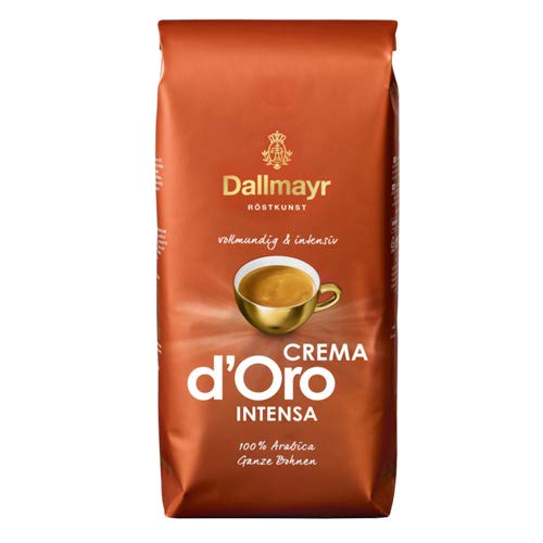 Dallmayr Crema d'Oro INTENSA całe ziarna, 8 x 1000 g (8000 g) - kawa Dallmayr