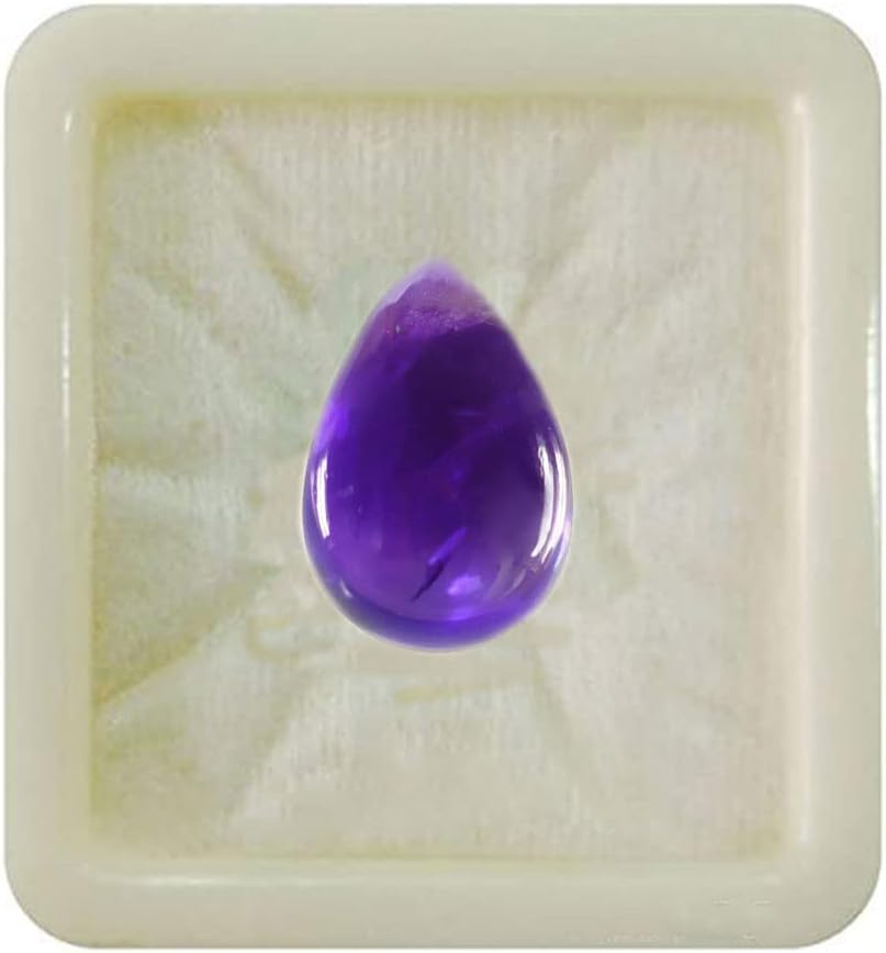 CaratYogiNatural lab Certified Purple Amethyst Gemstone 2.25 To 10.25 Ratti Astrological Kumbh Rashi (Aquarius) Upratna Katela Shaniwar (jupiter) February Birthstone jewelry making gemstone