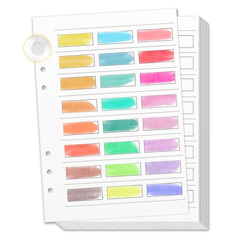 25 folhas de papel de amostra de aquarela para artistas, folhas soltas, 63,5 kg, 100% algodão, papel