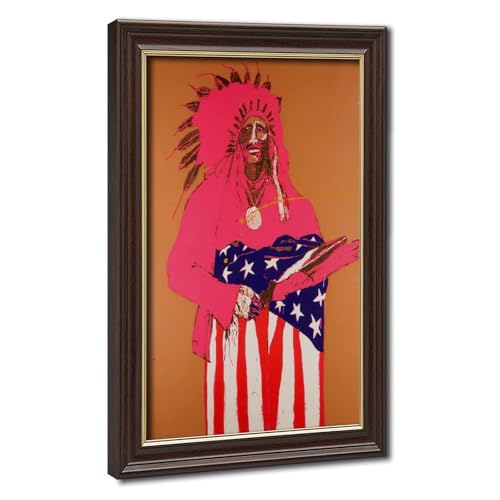 Impression giclée Fritz Scholder Last Indian sur toile canvas premium