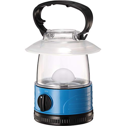 ZZD Mini LED Camping Lantern Lights, 4 AA Battery Powered Blue Kids Small