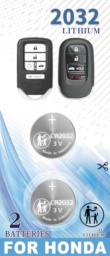 ZIWLU Key Fob Battery Replacement for Honda (2008-2024) Accord CRV Civic Pilot Odyssey HRV Fit Passport Ridgeline Crosstour Insight Clarity CRZ Smart Remote