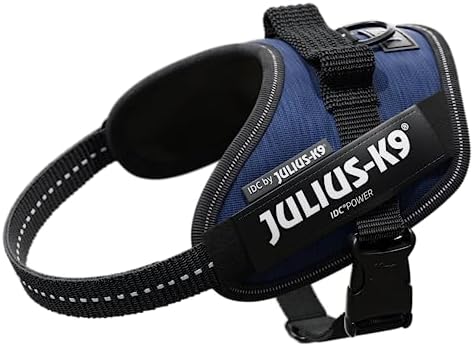 Julius-K9, 16IDC-P-B2, IDC Powerharness, dog harness, Size: Baby 2, Black