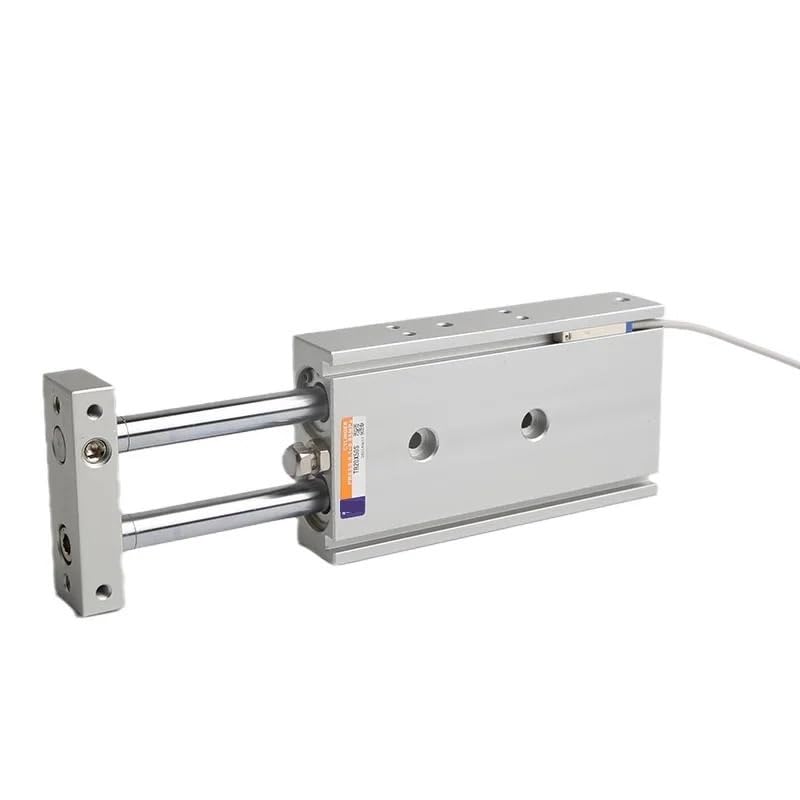 Cylindre pneumatique double tige TR20 anti rotation pour automatisation mécanique