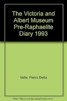 Hardcover Pre Raphaelite Desk Diar Book