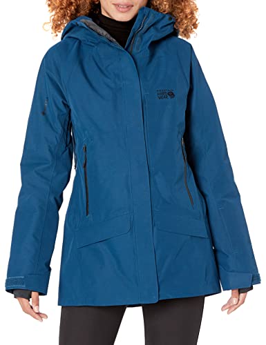 Mountain Hardwear Women's Standard Cloud Bank Gore-Tex Insulated Jacket, Dark Caspian, X-Small