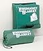 Emergency Blanket, Gray, 70 In. x 82 In.