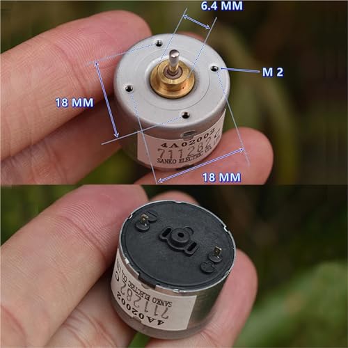 Moteur DC 310 à balais 5V 6V pour instrument optique précis
