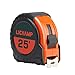 LICHAMP Tape Measure 25 ft, 6 Pack Bulk Easy Read Measuring Tape Retractable with Fractions 1/8, Measurement Tape 25-Foot by 1-Inch