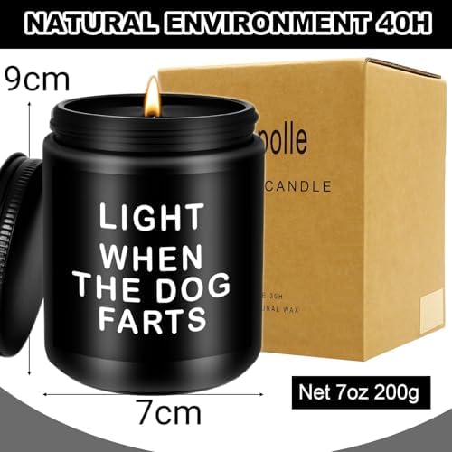 Dog Dad Scented Candle - Funny Father's Day Gift for Dog Owners - Image 3