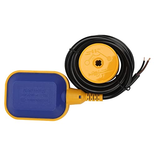 Preisvergleich Produktbild DYLYMX Wasserstandsregler,Automatischer Einstellschalter, Zur Kontrolle des Wasserstands Im und Aus dem Wassertank 3 Meter Kabel Wasserstandsregler Rechteckige Schwimmerschalter AC 220 V250V (3M)