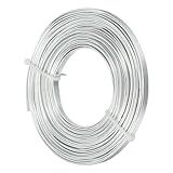 Fonction: Ce fil d'aluminium est facile à plier et à façonner, vous permettant de le tordre librement ou de le couper à la longueur souhaitée. Ce fil d'aluminium cuivré présente des couleurs vives, résiste à l'écaillage lors du résilience ou du façonnage, et conserve son attrait esthétique dans le temps.