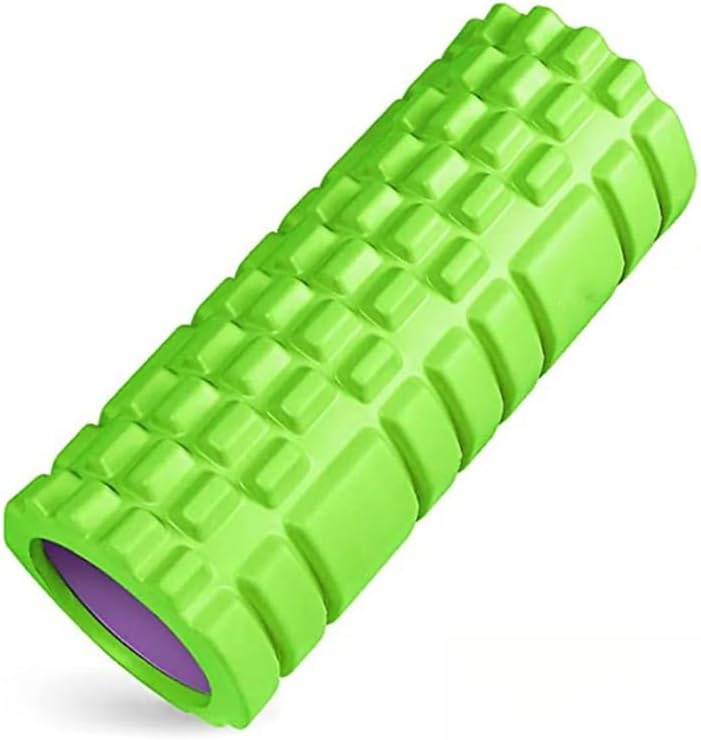 Miniatura 12 de Rodillo de espuma para masajeador de tejido profundo, pierna delgada, ejercicio de alta densidad de 13 pulgadas para masaje muscular y rodillo