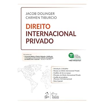 Capa do livro Direito Internacional Privado